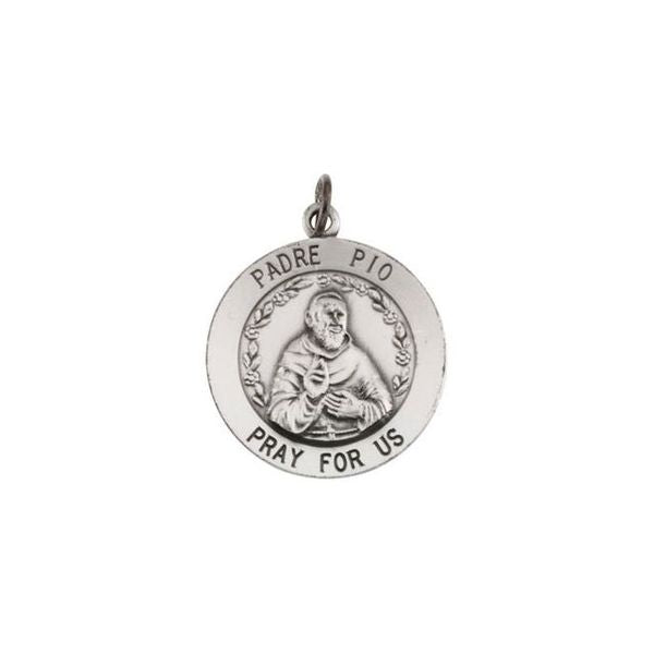St. Padre Pio Medal Necklace