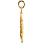 St. Padre Pio Medal Pendant - Image 2