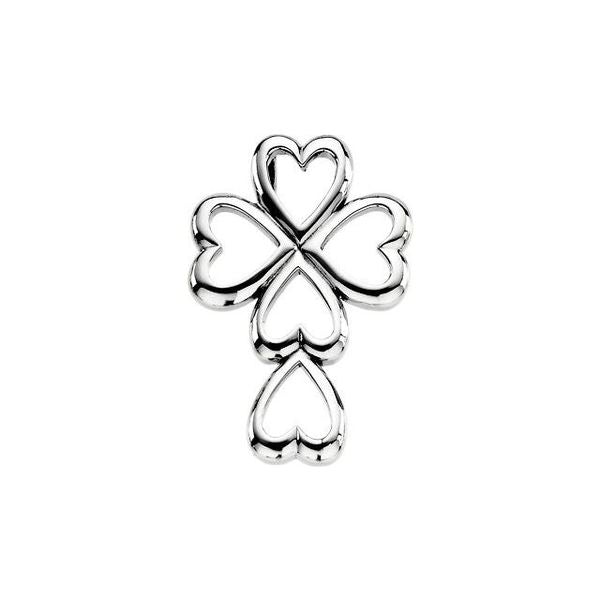 Heart Cross Pendant