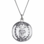 St. Christopher U.S. Air Force Medal Necklace - Image 3