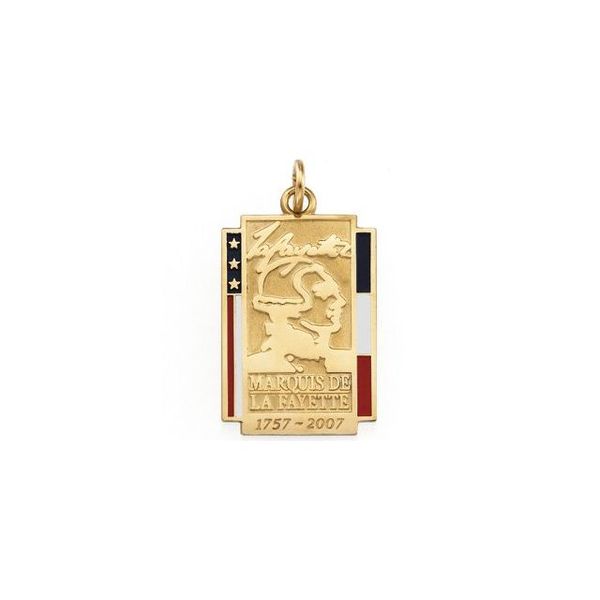 Marquis de La Fayette Commemorative Pendant