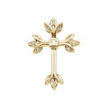 Accented Cross Pendant