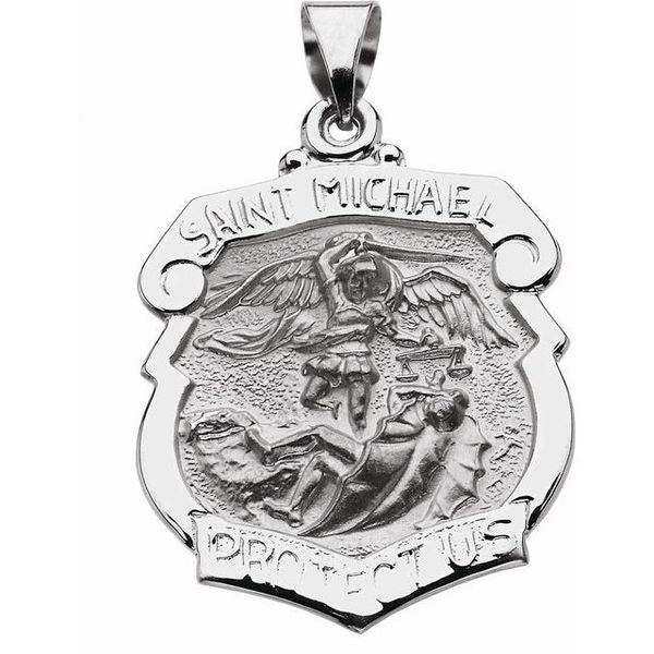 Hollow St. Michael Medal