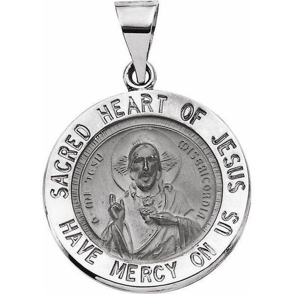 Hollow Sacred Heart of Jesus Medal