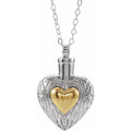 Heart Ash Holder Necklace