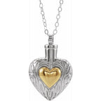 Heart Ash Holder Necklace