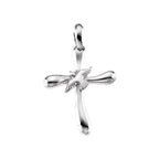 Cross with Dove Pendant