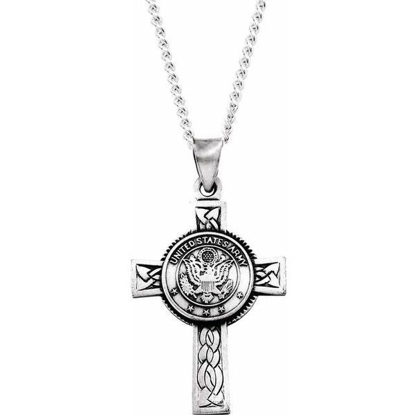 U.S. Army Cross Necklace