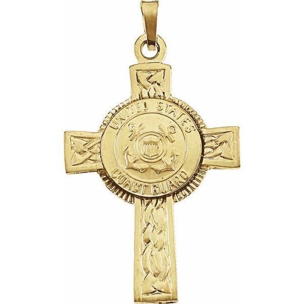 U.S. Coast Guard Cross Pendant