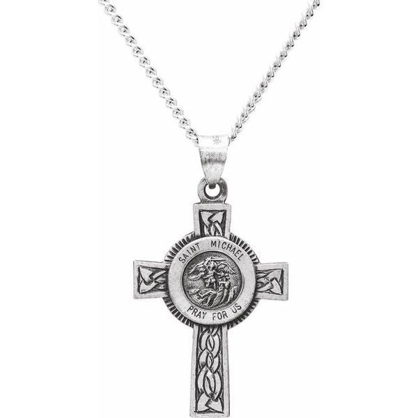 St. Michael Cross Pendant