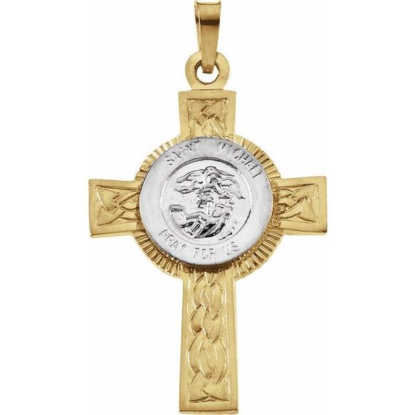 St. Michael Cross Pendant