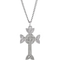 Celtic-Inspired Cross Necklace