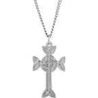 Celtic-Inspired Cross Necklace
