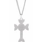 Celtic-Inspired Cross Necklace - Image 3