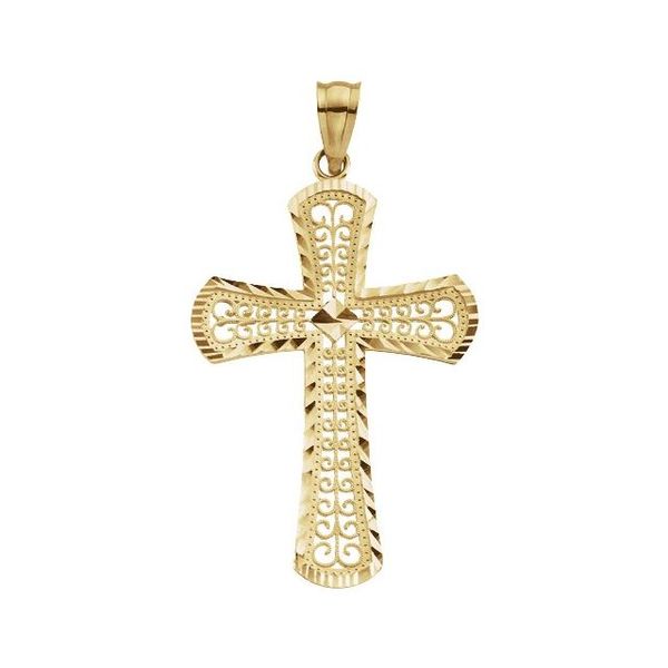 Fancy Cross Pendant
