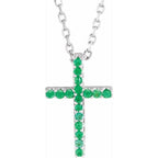 Petite Cross Necklace
