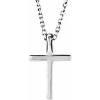 Petite Cross Necklace - Image 3