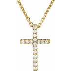 Petite Cross Necklace