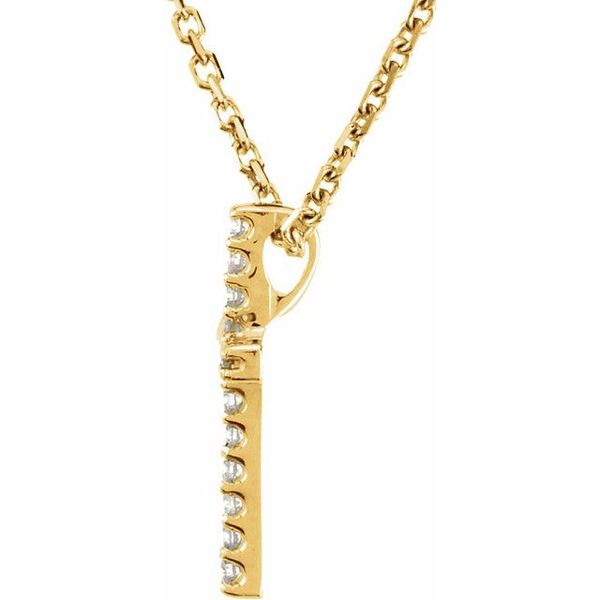 Petite Cross Necklace - Image 2