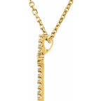 Petite Cross Necklace - Image 2
