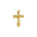 Floral-Inspired Cross Pendant