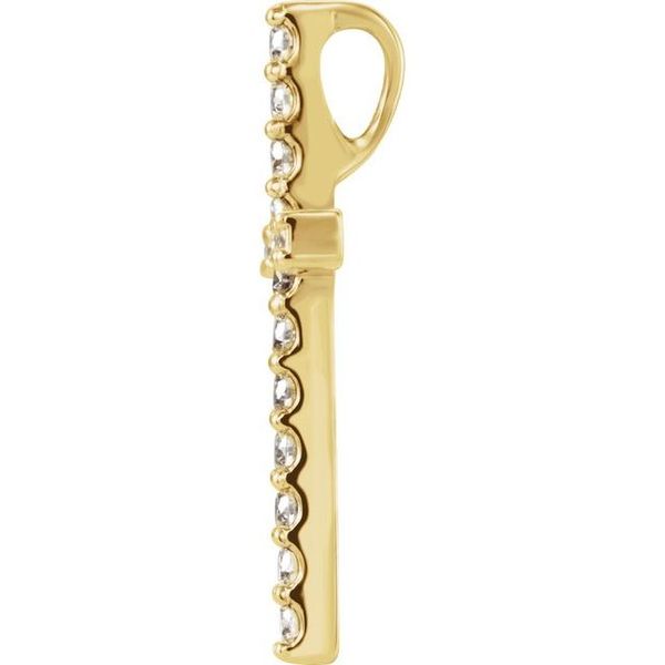 Petite Cross Pendant - Image 2