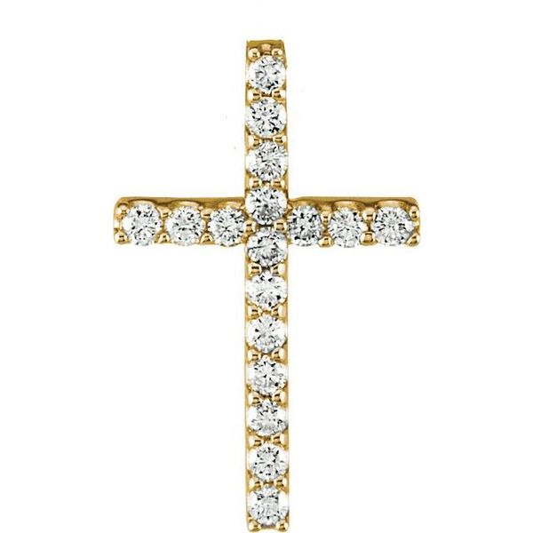 Petite Cross Necklace - Image 2