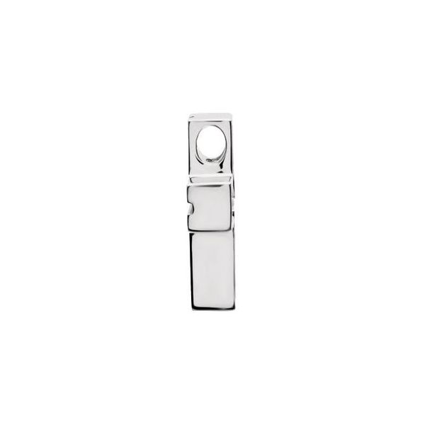 Grooved Cross Pendant - Image 2