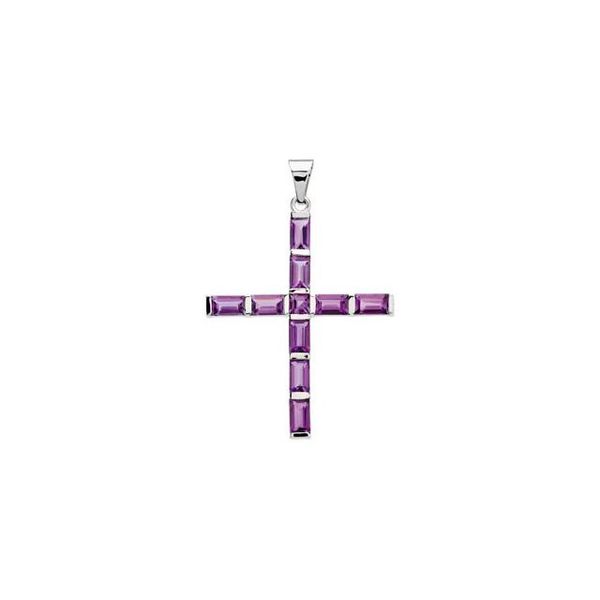 Accented Cross Pendant