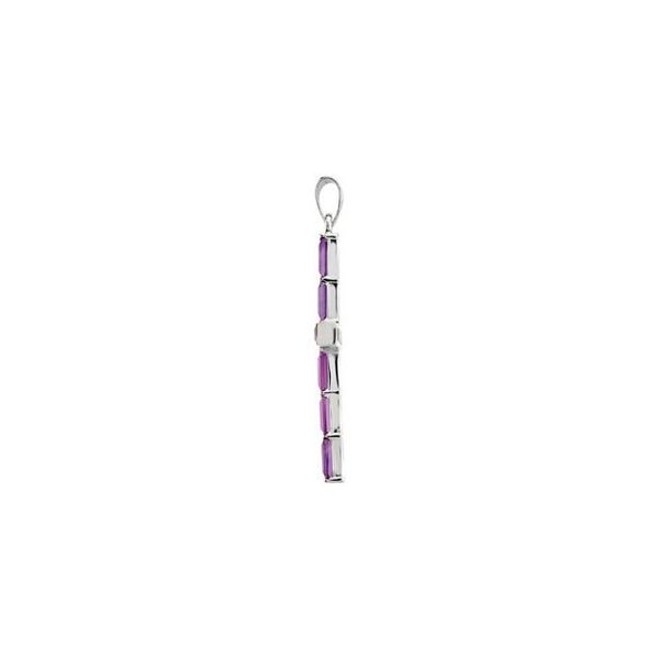 Accented Cross Pendant - Image 2