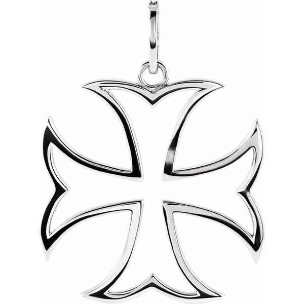 Maltese Cross Pendant - Image 3