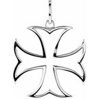 Maltese Cross Pendant - Image 3