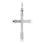 Micro Pavé-Style Cross Pendant