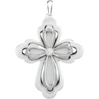 Accented Cross Pendant