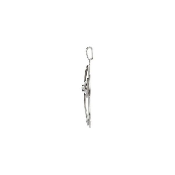 Accented Cross Pendant - Image 2