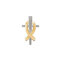 Remember Our Troops Cross Pendant