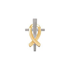 Remember Our Troops Cross Pendant