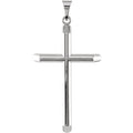 Unadorned Cross Pendant