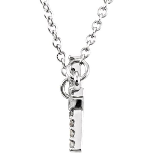 Sideways Cross Necklace - Image 2
