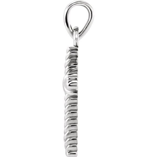 Rope Cross Pendant - Image 2