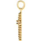 Rope Cross Pendant - Image 2