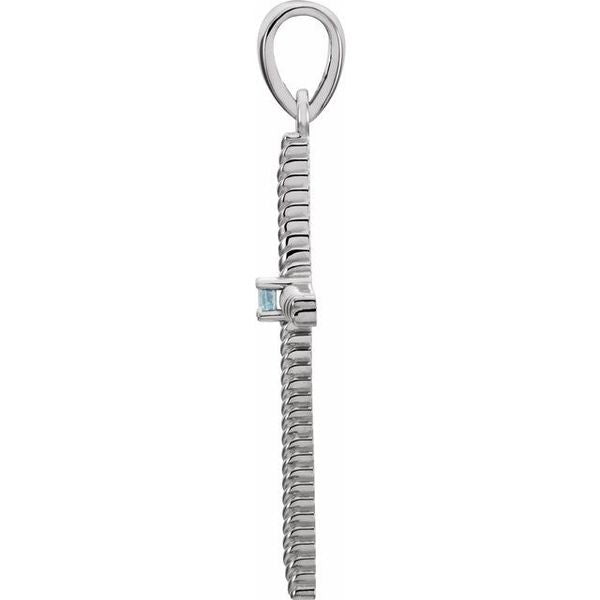 Rope Cross Pendant - Image 2