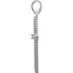 Rope Cross Pendant - Image 2
