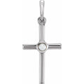 Pearl Cross Pendant