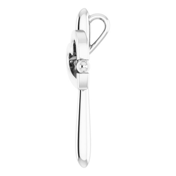 Cross with Heart Pendant - Image 3