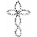 Beaded Cross Pendant