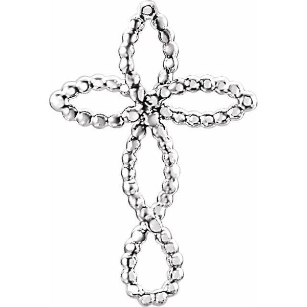 Beaded Cross Pendant