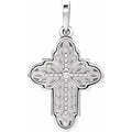 Leaf Cross Pendant