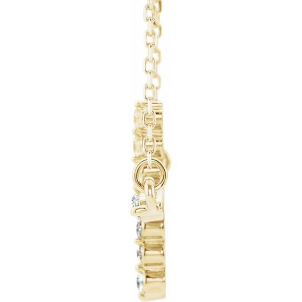 Sideways Cross Necklace - Image 2