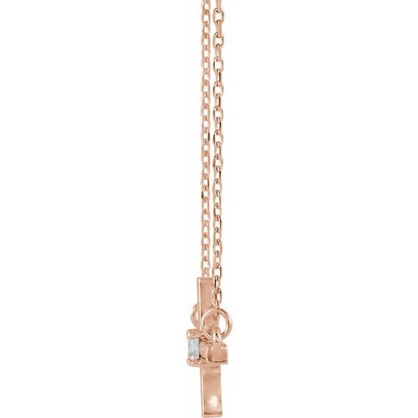 Sideways Cross Necklace - Image 2